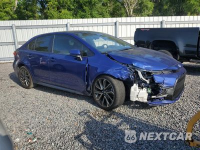 Czwarte zdjęcie samochodu z boku: 2020 TOYOTA COROLLA SE VIN:JTDS4RCE5LJ040310 - miniatura