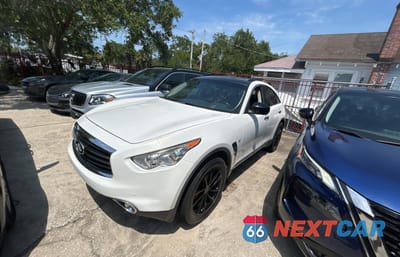 Drugie zdjęcie samochodu z przodu: 2014 INFINITI QX70 VIN:JN8CS1MW7EM410374 - miniatura