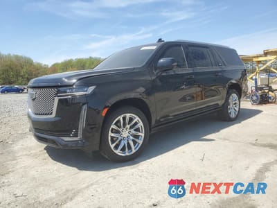 2022 CADILLAC ESCALADE ESV PREMIUM LUXURY PLATINUM 1GYS4MKL1NR140583 - główne zdjęcie licytacji z USA - miniatura