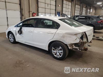 Drugie zdjęcie samochodu z przodu: 2012 HONDA CIVIC LX VIN:19XFB2F52CE068203 - miniatura