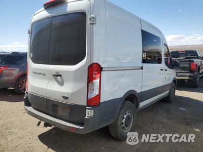 Trzecie zdjęcie samochodu z tyłu: 2018 FORD TRANSIT T-150 VIN:1FTYE1CM8JKA15599 - miniatura