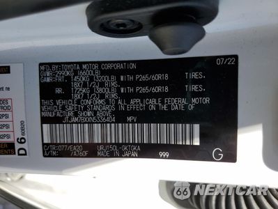 Zdjęcie 15 z 16 samochodu: 2022 LEXUS GX 460 VIN:JTJAM7BXXN5336404 - miniatura