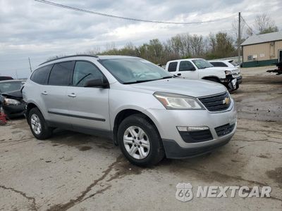 Czwarte zdjęcie samochodu z boku: 2016 CHEVROLET TRAVERSE LS VIN:1GNKRFEDXGJ244053 - miniatura