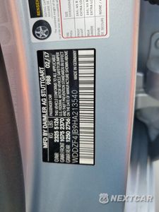 Zdjęcie 12 z 12 samochodu: 2017 MERCEDES-BENZ E 300 VIN:WDDZF4JB9HA213540 - miniatura