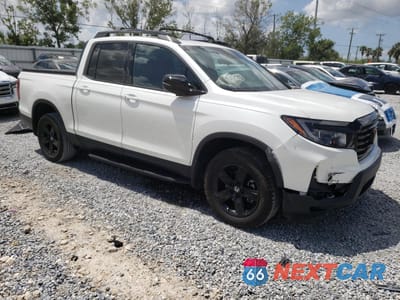 Czwarte zdjęcie samochodu z boku: 2022 HONDA RIDGELINE BLACK EDITION VIN:5FPYK3F87NB005899 - miniatura