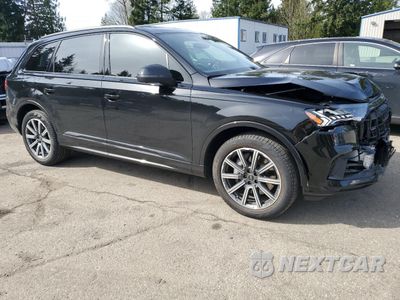 Czwarte zdjęcie samochodu z boku: 2024 AUDI Q7 PREMIUM PLUS VIN:WA1LCBF74RD009854 - miniatura