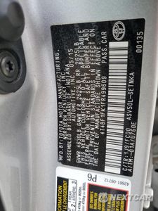 Zdjęcie 15 z 15 samochodu: 2015 TOYOTA CAMRY LE VIN:4T4BF1FK1FR499609 - miniatura