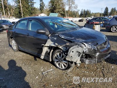 Czwarte zdjęcie samochodu z boku: 2010 TOYOTA COROLLA BASE VIN:2T1BU4EE2AC474435 - miniatura