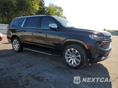 Czwarte zdjęcie samochodu z boku: 2024 CHEVROLET SUBURBAN K1500 PREMIER VIN:1GNSKFKD4RR372611 - miniatura