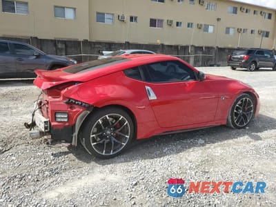 Trzecie zdjęcie samochodu z tyłu: 2016 NISSAN 370Z BASE VIN:JN1AZ4EH3GM932134 - miniatura