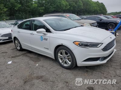 Czwarte zdjęcie samochodu z boku: 2018 FORD FUSION SE HYBRID VIN:3FA6P0LU9JR171907 - miniatura
