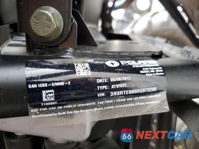 Zdjęcie 10 z 10 samochodu: 2017 POLARIS RANGER XP 1000 EPS VIN:3NSRTE990HG973205 - miniatura