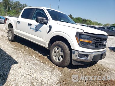 Czwarte zdjęcie samochodu z boku: 2024 FORD F150 XL VIN:1FTFW1L56RKD18082 - miniatura