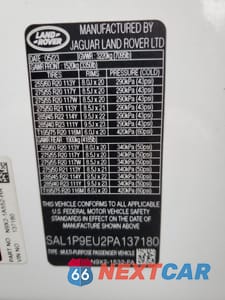 Zdjęcie 13 z 14 samochodu: 2023 LAND ROVER RANGE ROVER SPORT DYNAMIC SE VIN:SAL1P9EU2PA137180 - miniatura