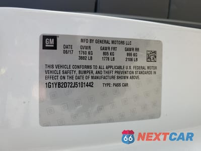 Zdjęcie 14 z 14 samochodu: 2018 CHEVROLET CORVETTE STINGRAY 1LT VIN:1G1YB2D72J5101442 - miniatura