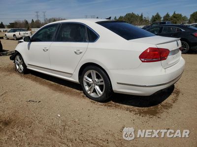 Drugie zdjęcie samochodu z przodu: 2014 VOLKSWAGEN PASSAT SEL VIN:1VWCN7A30EC074506 - miniatura