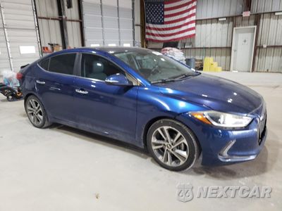 Czwarte zdjęcie samochodu z boku: 2017 HYUNDAI ELANTRA SE VIN:5NPD84LF1HH171582 - miniatura
