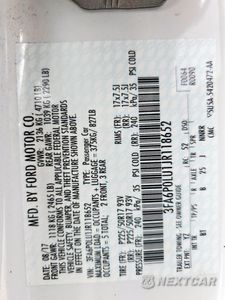 Zdjęcie 12 z 12 samochodu: 2018 FORD FUSION SE HYBRID VIN:3FA6P0LU1JR118652 - miniatura