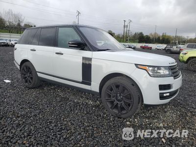 Czwarte zdjęcie samochodu z boku: 2016 LAND ROVER RANGE ROVER HSE VIN:SALGS2KF9GA258617 - miniatura