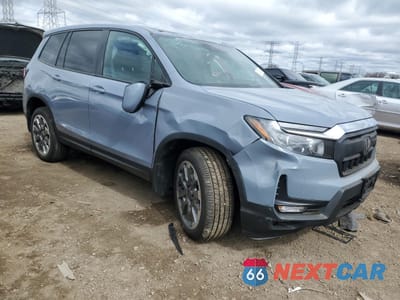 Czwarte zdjęcie samochodu z boku: 2025 HONDA PASSPORT EXL VIN:5FNYF8H59SB006285 - miniatura