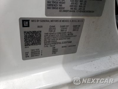 Zdjęcie 13 z 16 samochodu: 2020 CHEVROLET SILVERADO K1500 RST VIN:3GCUYEED1LG337568 - miniatura