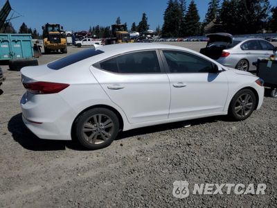 Trzecie zdjęcie samochodu z tyłu: 2018 HYUNDAI ELANTRA SEL VIN:5NPD84LF1JH378334 - miniatura