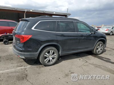 Trzecie zdjęcie samochodu z tyłu: 2017 HONDA PILOT EXL VIN:5FNYF6H51HB016239 - miniatura