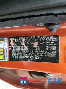 Zdjęcie 12 z 12 samochodu: 2013 KIA SPORTAGE EX VIN:KNDPC3A26D7421094 - miniatura