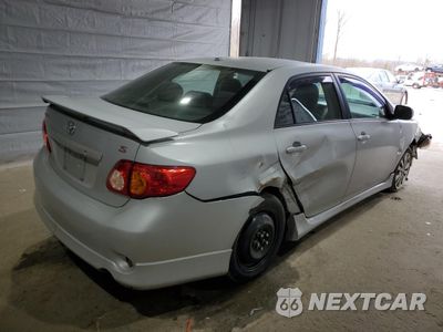 Trzecie zdjęcie samochodu z tyłu: 2010 TOYOTA COROLLA BASE VIN:1NXBU4EE7AZ356704 - miniatura