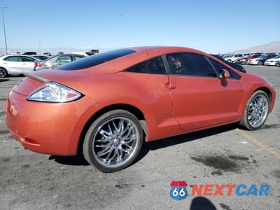 Trzecie zdjęcie samochodu z tyłu: 2008 MITSUBISHI ECLIPSE GS VIN:4A3AK24F58E026775 - miniatura