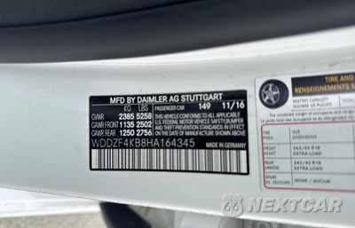 Zdjęcie 10 z 11 samochodu: 2017 MERCEDES-BENZ E 300 4MATIC VIN:WDDZF4KB8HA164345 - miniatura