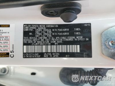 Zdjęcie 13 z 13 samochodu: 2016 LEXUS GX 460 PREMIUM VIN:JTJJM7FX8G5127188 - miniatura