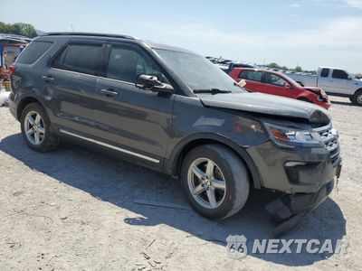 Czwarte zdjęcie samochodu z boku: 2018 FORD EXPLORER XLT VIN:1FM5K7D86JGC44989 - miniatura