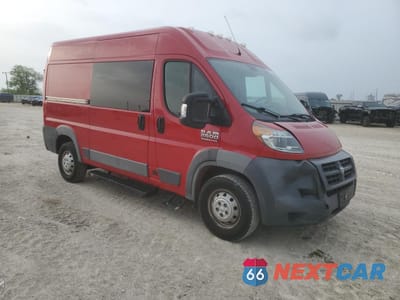 Czwarte zdjęcie samochodu z boku: 2016 RAM PROMASTER 2500 2500 HIGH VIN:3C6TRVCGXGE112256 - miniatura