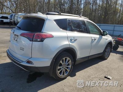 Trzecie zdjęcie samochodu z tyłu: 2018 TOYOTA RAV4 HV LIMITED VIN:JTMDJREV3JD248566 - miniatura