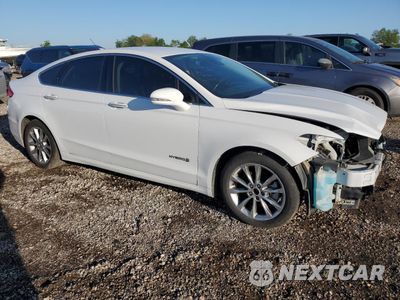 Czwarte zdjęcie samochodu z boku: 2017 FORD FUSION SE HYBRID VIN:3FA6P0LU7HR409604 - miniatura