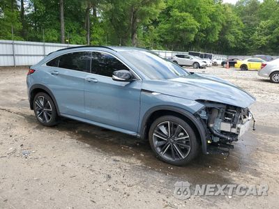 Czwarte zdjęcie samochodu z boku: 2022 INFINITI QX55 LUXE VIN:3PCAJ5J32NF112587 - miniatura