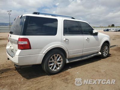 Trzecie zdjęcie samochodu z tyłu: 2017 FORD EXPEDITION LIMITED VIN:1FMJU2AT2HEA28633 - miniatura