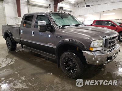 Czwarte zdjęcie samochodu z boku: 2004 FORD F350 SRW SUPER DUTY VIN:1FTSW31P64EA51502 - miniatura