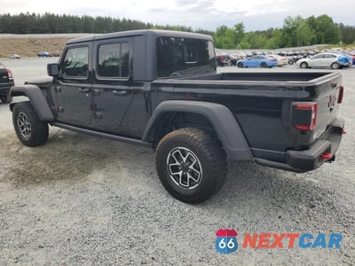 Drugie zdjęcie samochodu z przodu: 2024 JEEP GLADIATOR RUBICON VIN:1C6JJTBG3RL104773 - miniatura