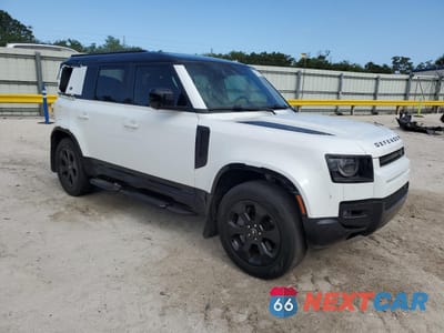 Czwarte zdjęcie samochodu z boku: 2022 LAND ROVER DEFENDER 110 X-DYNAMIC HSE VIN:SALE37RU8N2099697 - miniatura