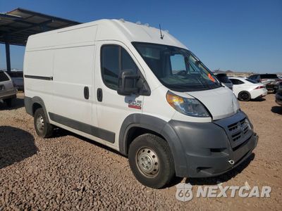 Czwarte zdjęcie samochodu z boku: 2017 RAM PROMASTER 2500 2500 HIGH VIN:3C6TRVCG6HE500893 - miniatura