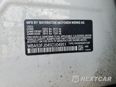 Zdjęcie 12 z 12 samochodu: 2025 BMW 530 XI VIN:WBA53FJ04SCU04951 - miniatura