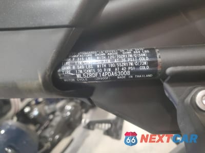 Zdjęcie 9 z 10 samochodu: 2023 KAWASAKI ZR900 F VIN:ML5ZRDF14PDA63008 - miniatura