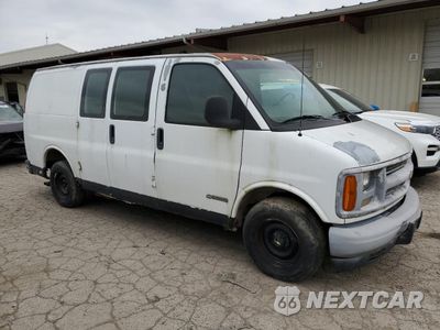 Czwarte zdjęcie samochodu z boku: 2002 CHEVROLET EXPRESS G1500 VIN:1GCEG15WX21194148 - miniatura