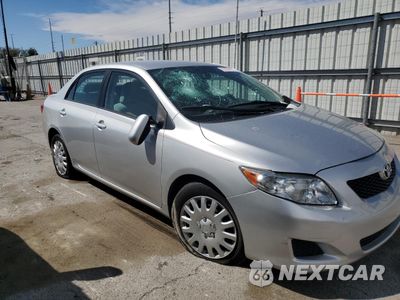 Czwarte zdjęcie samochodu z boku: 2009 TOYOTA COROLLA BASE VIN:1NXBU40E99Z155213 - miniatura