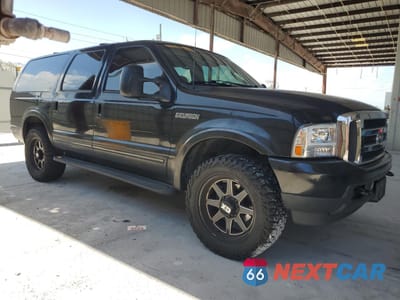 Czwarte zdjęcie samochodu z boku: 2003 FORD EXCURSION LIMITED VIN:1FMSU43P03ED13615 - miniatura