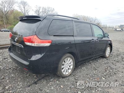 Trzecie zdjęcie samochodu z tyłu: 2011 TOYOTA SIENNA XLE VIN:5TDYK3DC9BS167055 - miniatura