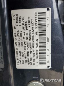 Zdjęcie 12 z 14 samochodu: 2007 HONDA ACCORD EX VIN:1HGCM56817A089482 - miniatura