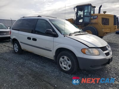 Czwarte zdjęcie samochodu z boku: 2001 DODGE CARAVAN SE VIN:1B4GP25R31B105633 - miniatura